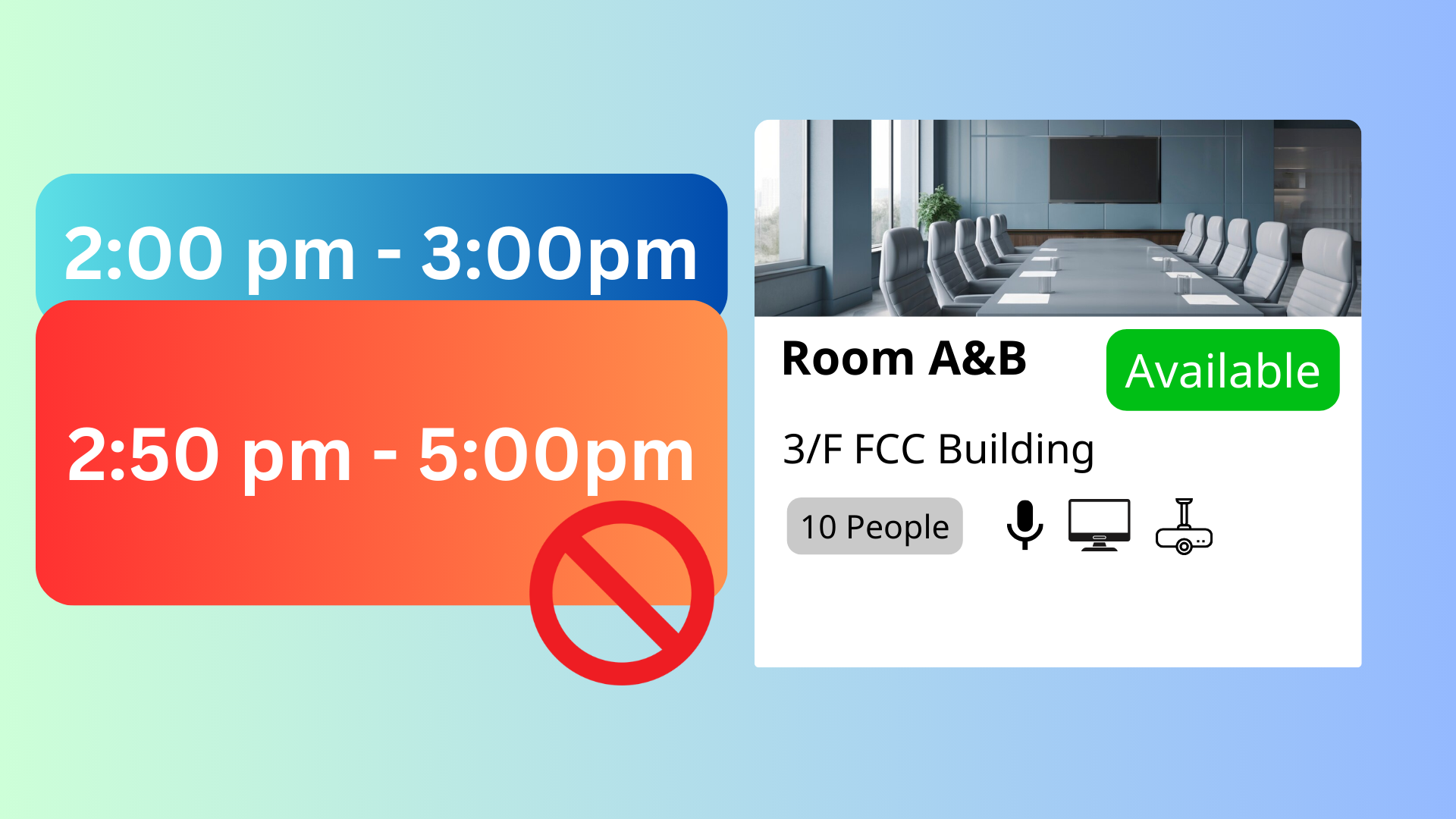 Restrict Users from Creating Overlapping Bookings