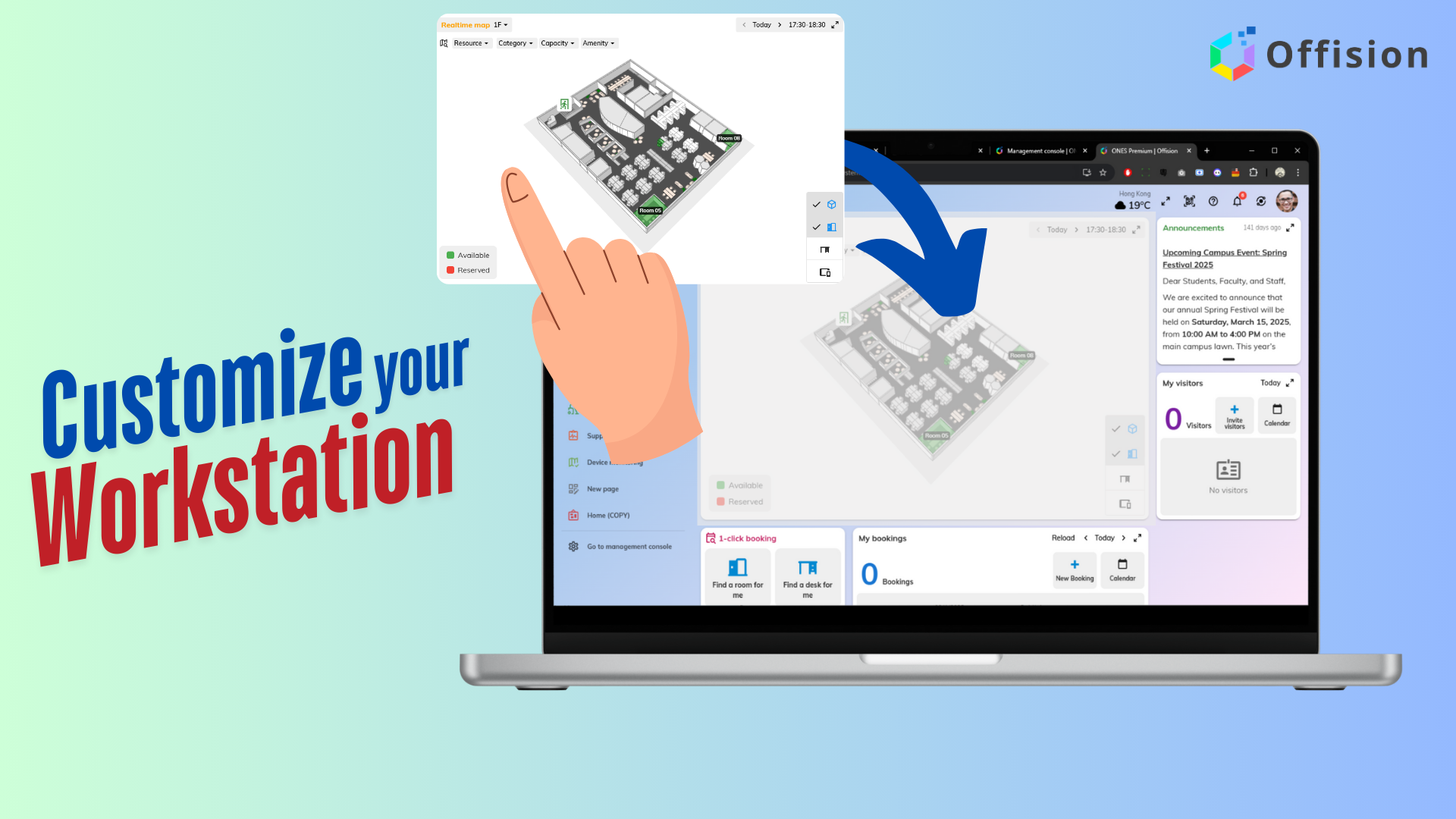 Create and Manage Signage with Drag & Drop