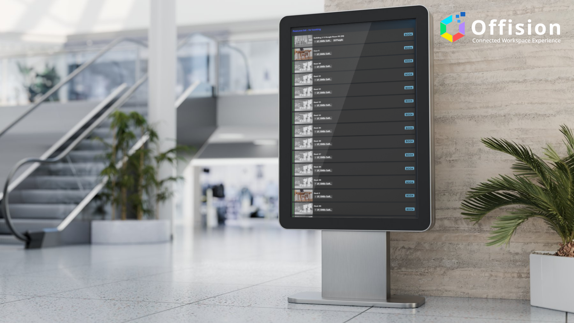 Offision Signage Portrait Support: Optimized for Vertical Displays